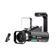 Caméscope Numérique 4K Vision Nocturne Colorée Sans Lumière Avec Écran Rotatif WiFi Et Batterie Longue Durée - www.yonis-shop...