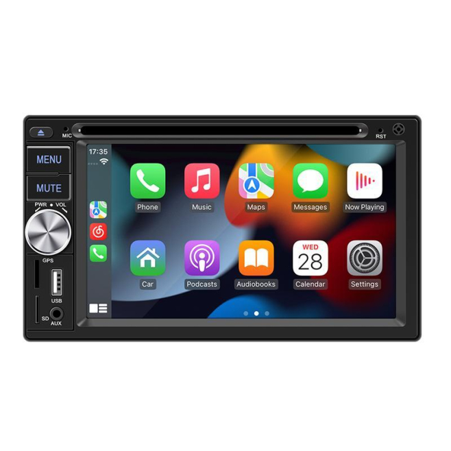 Autoradio Bluetooth 6.2 Pouces Avec Interconnexion Mobile USB Fonction AUX et Sortie Subwoofer - www.yonis-shop.com