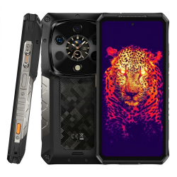 Smartphone Ultra Résistant 5G Avec Vision Nocturne Batterie 10600mAh Écran 6.67 Pouces Android 14 Caméra 50MP Stockage 1TB