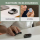 Souris Sans Fil Magnétique Intelligente Avec Recharge Bluetooth Double Mode Noir 25 Jours D'autonomie Pour Bureau Et Enseigne...