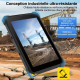 Tablette Tactile IP68 Ultra Résistante 10.1 Pouces 8GB RAM 128GB ROM Windows 11 Quad Core Idéale Pour Aventure et Travail - w...