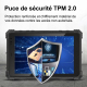 Tablette Tactile IP68 Ultra Résistante 10.1 Pouces 8GB RAM 128GB ROM Windows 11 Quad Core Idéale Pour Aventure et Travail - w...
