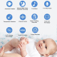 Babyphone Camera 5 Pouces HD 1080P Vision Nocturne Deux Voies Audio Détection Température et Pleurs Grand Écran Sécurité Tota...