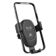 Chargeur Sans Fil Voiture Multifonctionnel Support Téléphone Mobile Noir Chargement Rapide 10W Stable et Facile à Installer -...