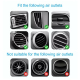 Chargeur Sans Fil Voiture Multifonctionnel Support Téléphone Mobile Noir Chargement Rapide 10W Stable et Facile à Installer -...