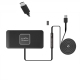 Chargeur Sans Fil Voiture 15W Interface Type-C Avec Tapis Antidérapant Sécurisé et Chargement Rapide
