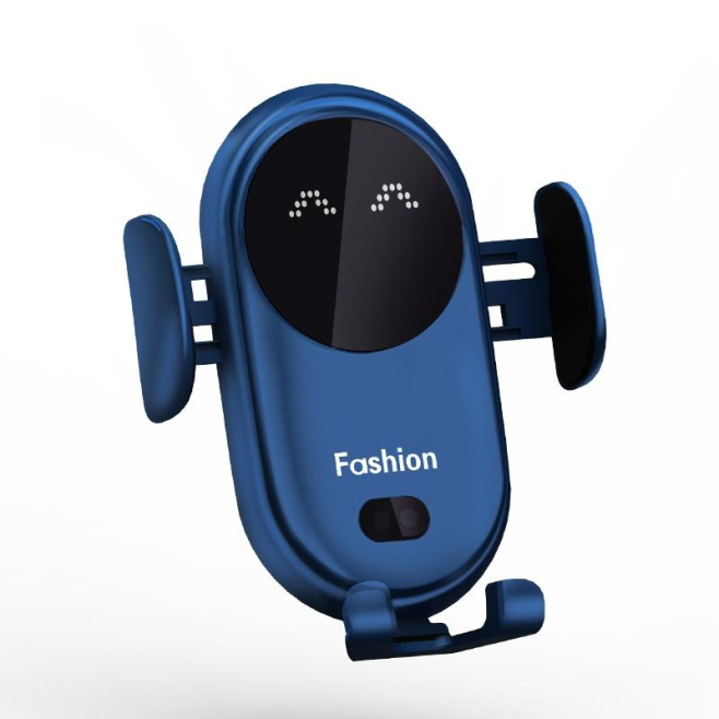 Chargeur Sans Fil Voiture Capteur Infrarouge Intelligent Pour Téléphones Mobiles Chargement Rapide Couleur Bleue - www.yonis-...