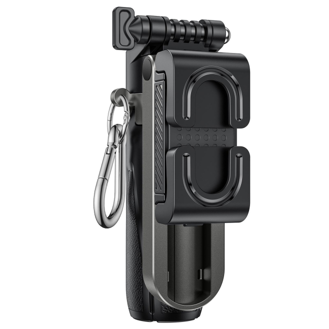 Perche À Selfie Pliable Bluetooth Avec Rotation À 360 Degrés Et Télécommande Détachable - www.yonis-shop.com