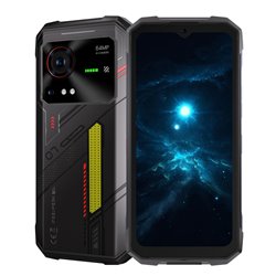 Smartphone Antichoc 5G Avec Batterie 10800mAh Écran 6.6 Pouces Android 14 Mémoire 8GB+256GB Caméra 64MP Chargement Rapide