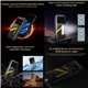 Smartphone Antichoc 5G Avec Batterie 10800mAh Écran 6.6 Pouces Android 14 Mémoire 8GB+256GB Caméra 64MP Chargement Rapide - w...