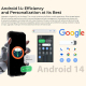 Smartphone Antichoc 5G Avec Batterie 10800mAh Écran 6.6 Pouces Android 14 Mémoire 8GB+256GB Caméra 64MP Chargement Rapide - w...
