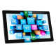 Cadre Photo Numérique Connecté 21.5 Pouces LCD Android 14 Haut-Parleurs Intégrés 4GB RAM 32GB Stockage Résolution Full HD WiF...