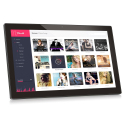 Cadre Photo Num&eacute;rique Connect&eacute; &Eacute;cran Tactile 18.5 Pouces Android 11 Avec Cam&eacute;ra Frontale Et Haut-Parleurs St&eacute;r&eacute;o - www.yonis-...
