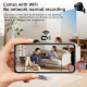 Mini Camera WiFi 1080P Avec Vision Nocturne Infrarouge Détection De Mouvement Et Stockage Cloud - www.yonis-shop.com