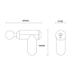 Pistolet De Massage Portable Silencieux Et Puissant Avec Réglage Multi-Vitesse Et Batterie Longue Durée - www.yonis-shop.com