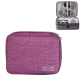 Sacoche Ordinateur Portable Étanche Et Polyvalente Avec Rangement Câbles Et Accessoires Couleur Violette - www.yonis-shop.com