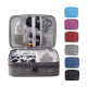 Sacoche Ordinateur Portable Étanche Et Polyvalente Avec Rangement Câbles Et Accessoires Couleur Violette - www.yonis-shop.com