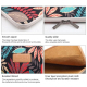 Sacoche Ordinateur Portable Feuilles Colorées Étanche et Résistante pour Protection Optimale - www.yonis-shop.com