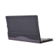Sacoche Ordinateur Portable En Cuir PU Bleu Avec Dissipation Thermique Et Design Antidérapant - www.yonis-shop.com
