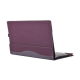 Sacoche Ordinateur Portable En Cuir PU Bleu Avec Dissipation Thermique Et Design Antidérapant - www.yonis-shop.com