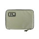 Sacoche Ordinateur Portable Multifonction Imperméable Avec Poches De Rangement Et Fermeture Éclair Haute Qualité Couleur Grise