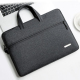 Sacoche Ordinateur Portable 16.1 Pouces Noire Capacité XXL Avec Sangle Discrète Tissu Imperméable Doublure Douce - www.yonis-...