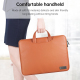 Sacoche Ordinateur Portable Imperméable En Cuir PU Doublure Polaire Taille 13/14 Pouces Noire - www.yonis-shop.com
