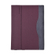 Sacoche Ordinateur Portable Texture Tissu Cuir Protection Profonde Bleue Anti-Dérapant Absorption Chaleur - www.yonis-shop.com