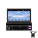 Autoradio Écran Rétractable 7 Pouces Avec Carplay Filaire Bluetooth Caméra de Recul et Radio FM Pour Une Conduite Sécurisée e...