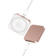 Chargeur Sans Fil 3 En 1 Portable Compact et Léger Pour iPhone Air Pods et iWatch Avec Design Magnétique et Interfaces Lightn...