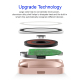 Chargeur Sans Fil 3 En 1 Portable Compact et Léger Pour iPhone Air Pods et iWatch Avec Design Magnétique et Interfaces Lightn...