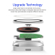 Chargeur Sans Fil 3 En 1 Portable Compact et Léger Pour iPhone Air Pods et iWatch Avec Design Magnétique et Interfaces Lightn...