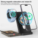 Chargeur Sans Fil Magnétique 5 en 1 avec Lumière Nocturne Pliable et Rapide - www.yonis-shop.com