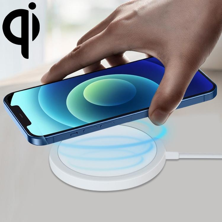 Chargeur Sans Fil 15W Magnétique Aluminium Recharge Rapide Sécurisée