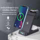 Chargeur Sans Fil 15W Compatible iPhone iWatch Airpods Support Pratique et Élégant - www.yonis-shop.com