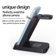 Chargeur Sans Fil 15W Compatible iPhone iWatch Airpods Support Pratique et Élégant - www.yonis-shop.com