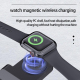 Chargeur Sans Fil 15W Compatible iPhone iWatch Airpods Support Pratique et Élégant - www.yonis-shop.com
