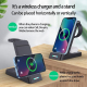 Chargeur Sans Fil 15W Compatible iPhone iWatch Airpods Support Pratique et Élégant - www.yonis-shop.com