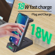 Chargeur Sans Fil 3 en 1 Station de Charge pour iPhone Apple Watch et AirPods - Design Élégant et Pratique - www.yonis-shop.com