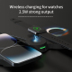 Chargeur Sans Fil Magnétique Transparent 3 en 1 Ultra Puissant Compatible Apple et Android - www.yonis-shop.com
