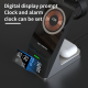 Chargeur Sans Fil Magnétique 6 en 1 Avec Fonction Horloge Pour iPhone iWatch AirPods Noir Haute Efficacité - www.yonis-shop.com