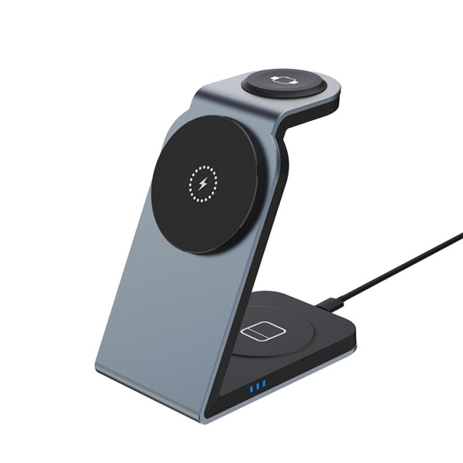 Chargeur Sans Fil 3 En 1 Magnétique Ultra Compact Pour iPhone Air Pods Et Apple Watch - www.yonis-shop.com