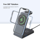 Chargeur Sans Fil 3 En 1 Magnétique Ultra Compact Pour iPhone Air Pods Et Apple Watch - www.yonis-shop.com