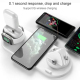 Chargeur Sans Fil 6 en 1 10W Support Ultra Rapide Compatible iPhone Android Type-C Température Intelligente - www.yonis-shop.com