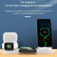 Chargeur Sans Fil 6 en 1 10W Support Ultra Rapide Compatible iPhone Android Type-C Température Intelligente - www.yonis-shop.com