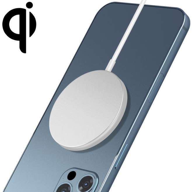 Chargeur Sans Fil Magnétique En Alliage D'Aluminium Compact Et Puissant Avec Port USB-C - www.yonis-shop.com