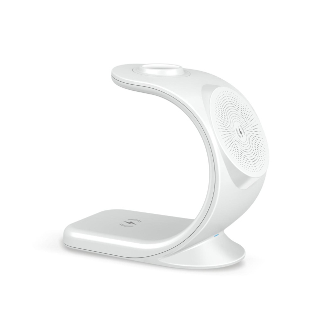 Chargeur Sans Fil 3 En 1 Magnétique Avec Support Vertical Pour iPhone iWatch Et AirPods Chargement Rapide Et Sécurisé - www.y...