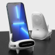 Chargeur Sans Fil Vertical Rapide 15W Pour Téléphones Et Tablettes De 4.5 À 11 Pouces Design Stable Et Son Immersif - www.yon...
