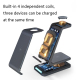 Chargeur Sans Fil 3 En 1 15W Pour Téléphone Montre Et Écouteurs Design Vertical - www.yonis-shop.com