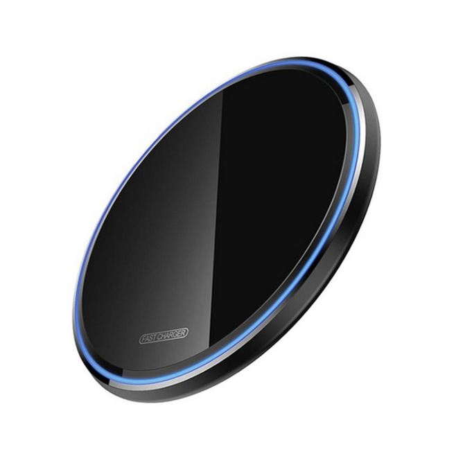 Chargeur Sans Fil Ultra-Mince 15W Pour Smartphones Compatibles Qi Design Compact Et Portable - www.yonis-shop.com